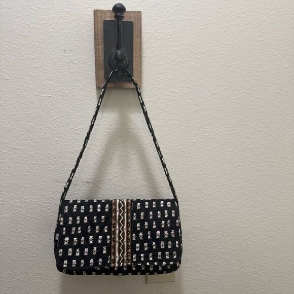 Vintage Retired Vera Bradley Black Zebras Jilly Bag HTF Pattern 🦓 - Picture 10 of 15
